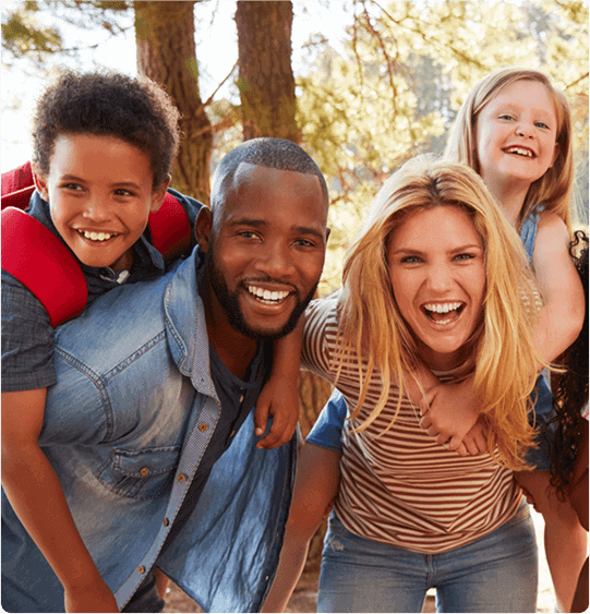 family-smiles-together family smiles together